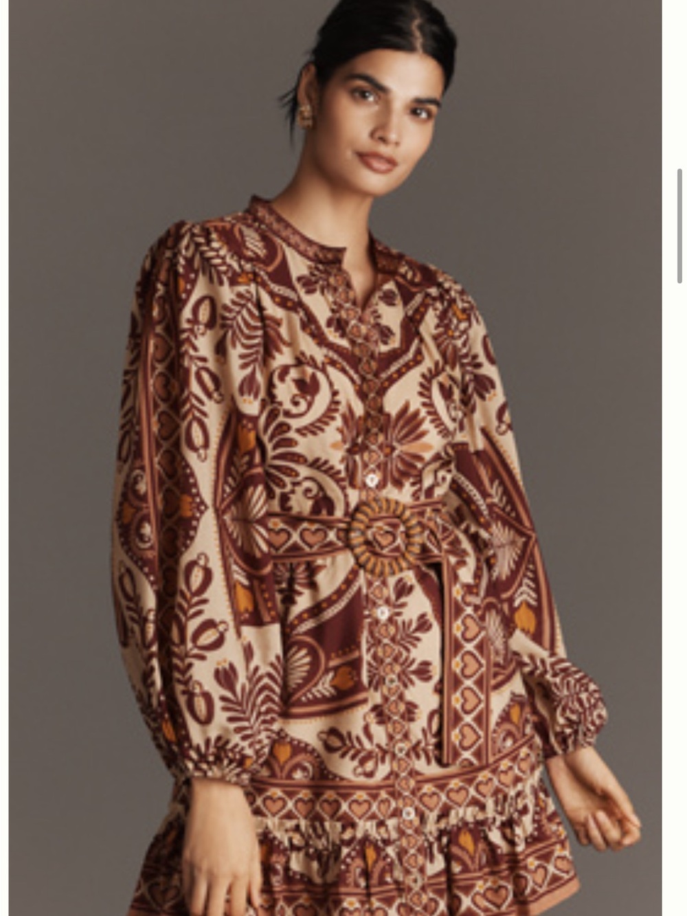 Farm Rio x Anthropology swing dress